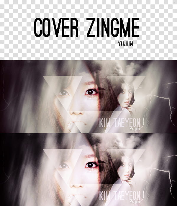 COVER ZINGME KIM TAEYEON transparent background PNG clipart