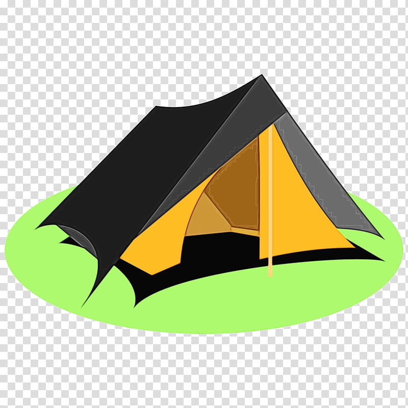 Watercolor Leaf, Paint, Wet Ink, Tent, Camping, Campsite, 4 Person, Coleman Evanston transparent background PNG clipart