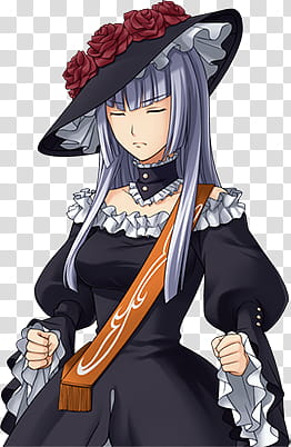 personaje de Umineko no Naku Koro ni Chiru Virgili, __wal_a_ikari transparent background PNG clipart