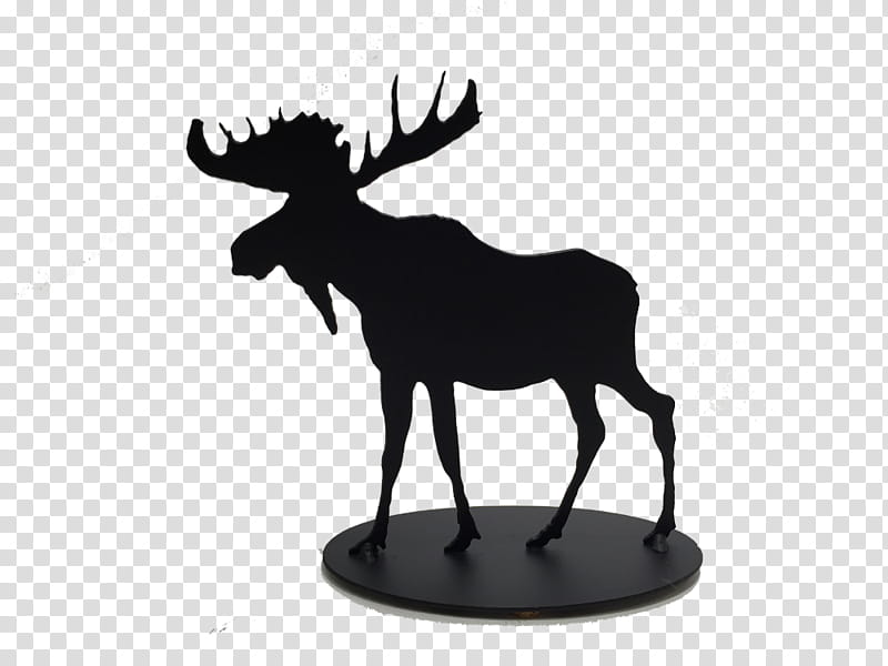 Reindeer, Moose, Antler, Anvil Island, Silhouette, Horn, Dance, Elk transparent background PNG clipart