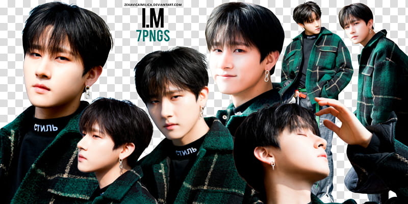 Monsta X I M Jealousy x Naver, man illustration transparent background PNG clipart