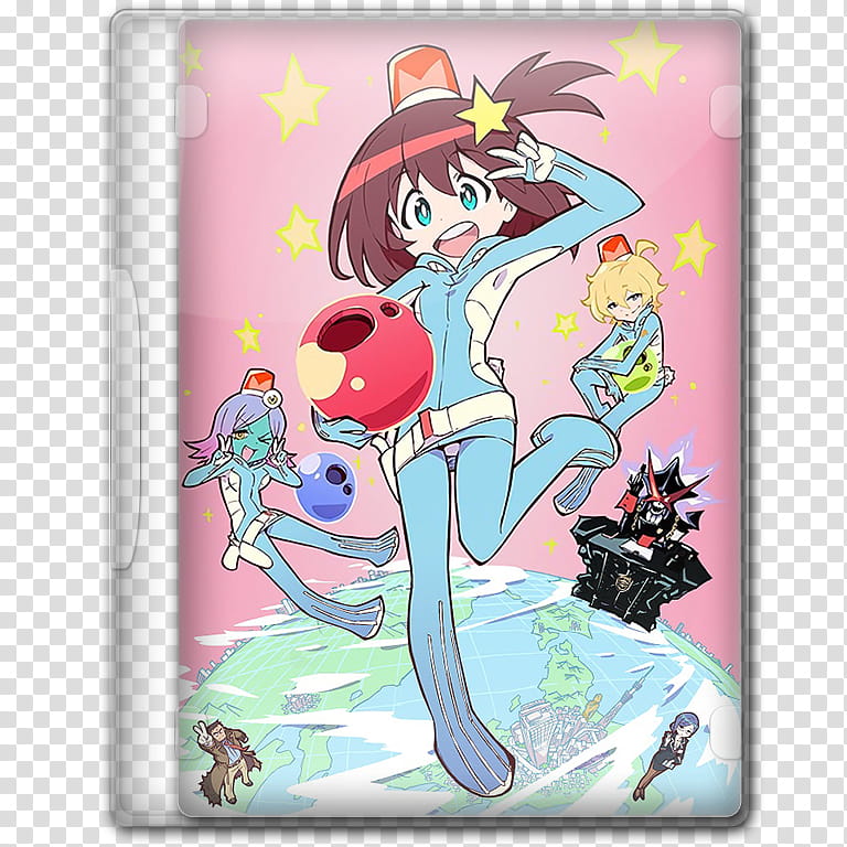 Anime  Spring Season Icon , Uchuu Patrol Luluco, anime character transparent background PNG clipart