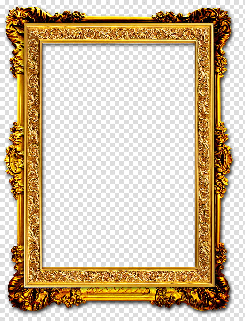 Background Gold Frame, Frames, Gold Frame, Simple Frame, Baroque Antique Gold Frame, Rectangle, Interior Design transparent background PNG clipart