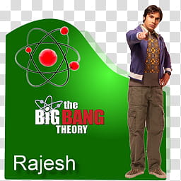 The Big Bang Theory Set , Rajesh  transparent background PNG clipart
