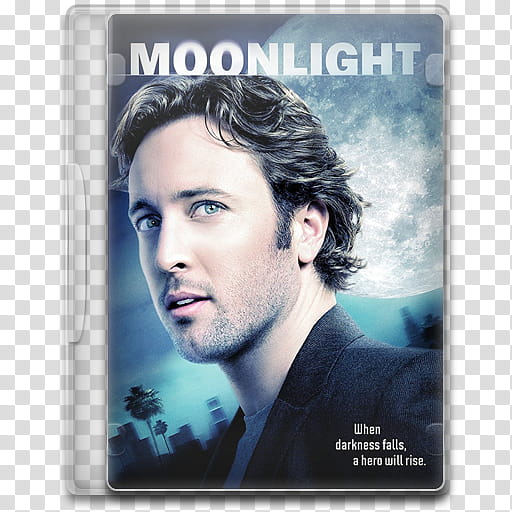 TV Show Icon , Moonlight, Moonlight DVD case cover transparent background PNG clipart