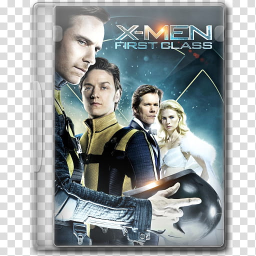 the BIG Movie Icon Collection XYZ, X-men First Class transparent background PNG clipart