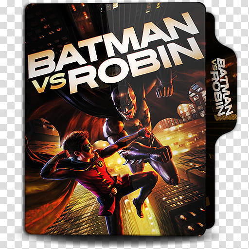 Animation Movies  folder icon , Batman vs Robin () transparent background PNG clipart