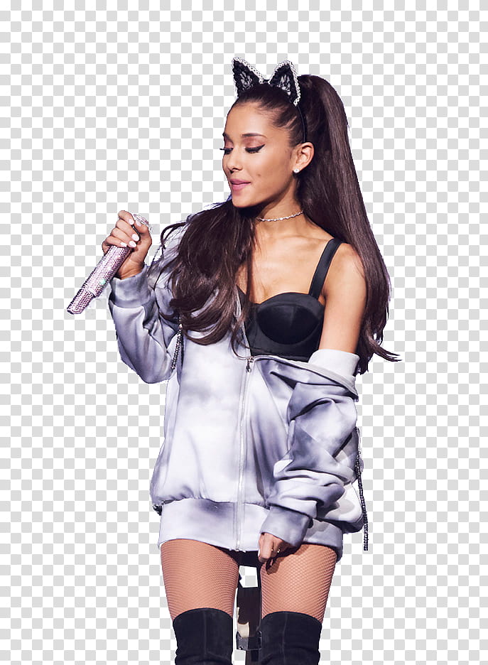 Ariana Grande , () as Smart Object- transparent background PNG clipart