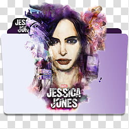 Jessica Jones Folder Icon  , Jessica Jones v_x transparent background PNG clipart