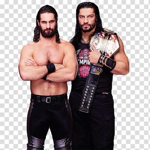SETH ROLLINS AND ROMAN REIGNS transparent background PNG clipart