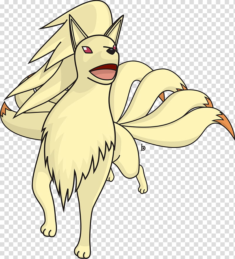 Ninetales, Ninetales from Pokemon character transparent background PNG clipart