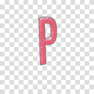 red letter P illustration transparent background PNG clipart
