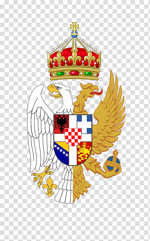 Eagle, Serbia, Coat Of Arms Of Montenegro, Flag Of Serbia, Symbol, Crest, Coat Of Arms Of Serbia, Escutcheon, Doubleheaded Eagle, Montenegrin Language transparent background PNG clipart