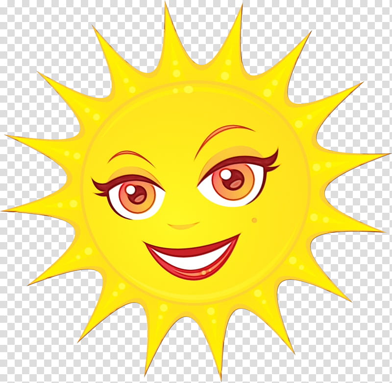 Summer Sun, Watercolor, Paint, Wet Ink, Summer
, Logo, Sunlight, Yellow Summer Sun transparent background PNG clipart