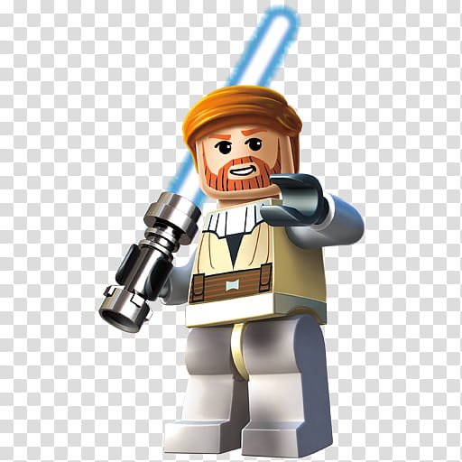 Lego Figure Icons, Lego Obi Wan transparent background PNG clipart