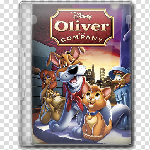 the BIG Movie Icon Collection O, Oliver & Company transparent background PNG clipart