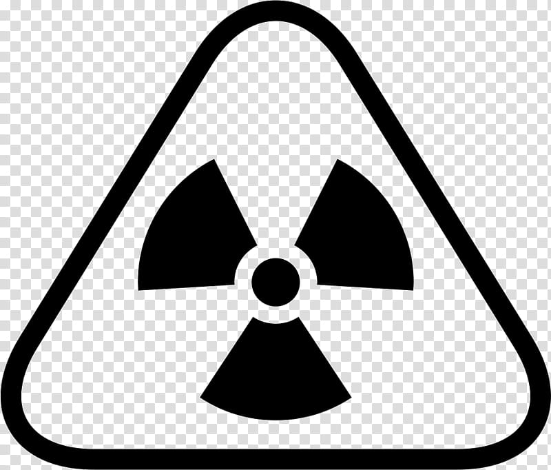Radiation Symbol, Radioactive Decay, Hazard Symbol, Sign, Radioactive Contamination, Warning Sign, Radiation Protection, Radiology transparent background PNG clipart