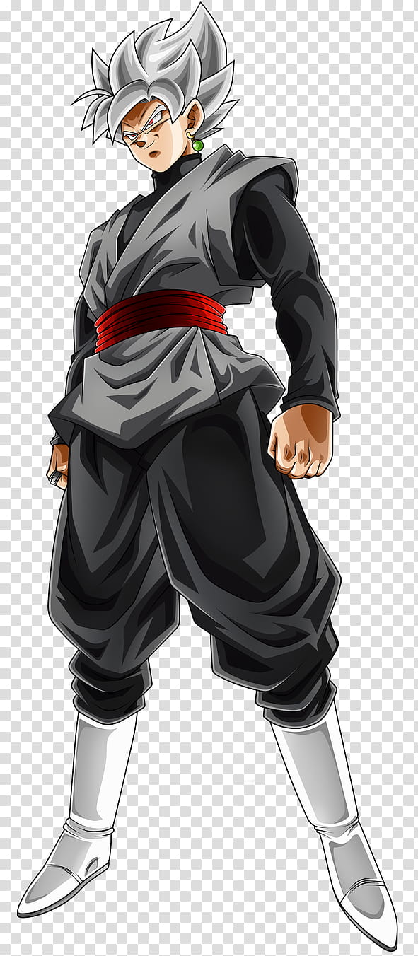 Black Goku SSJ White transparent background PNG clipart