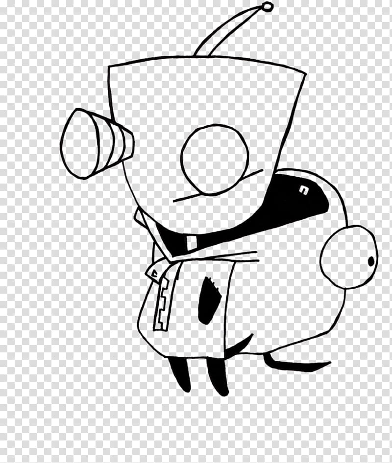 Update more than 70 invader zim tattoo black and white super hot   incdgdbentre