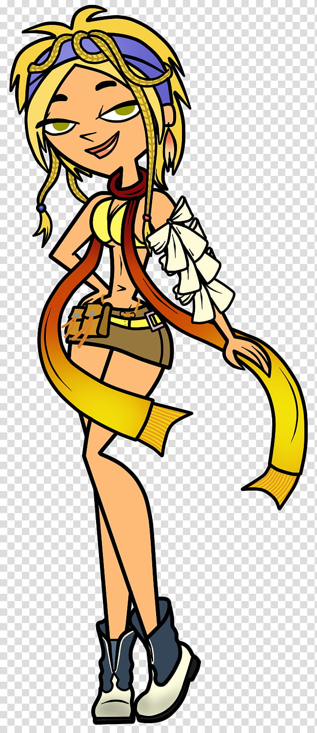 Cosplay Commission Bridgette as Rikku, cartoon character illustration transparent background PNG clipart