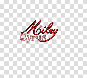 Texto De Miley Cyrus transparent background PNG clipart thumbnail