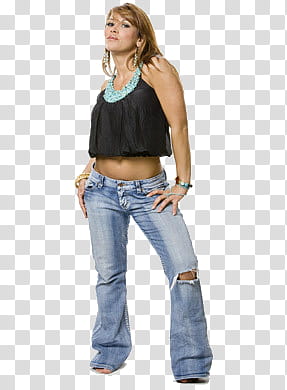 Mickie James  transparent background PNG clipart