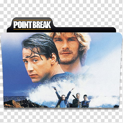 Epic  Movie Folder Icon Vol , Point Break transparent background PNG clipart