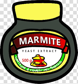 illustration of Marmite yeast extract jar transparent background PNG clipart