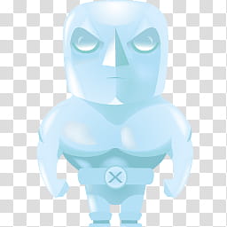 Superheroes, iceman_x icon transparent background PNG clipart