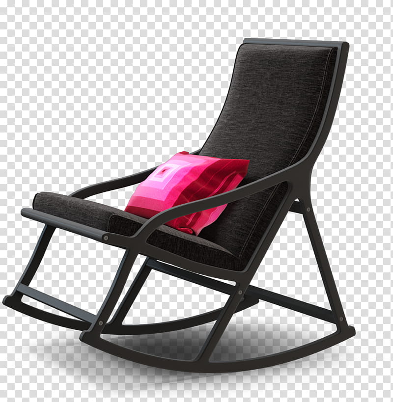 Chair Chair, Rocking Chairs, Textile, Black, Wing Chair, 3D Modeling, 3D Computer Graphics, Italy transparent background PNG clipart