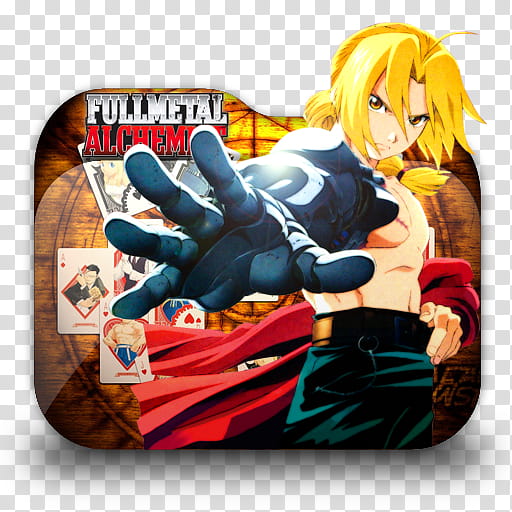 Top Anime Folder Icon, Fullmetal Alchemist folder transparent background PNG clipart