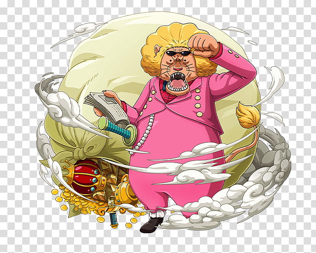 Pekoms of Big Mom Pirates transparent background PNG clipart