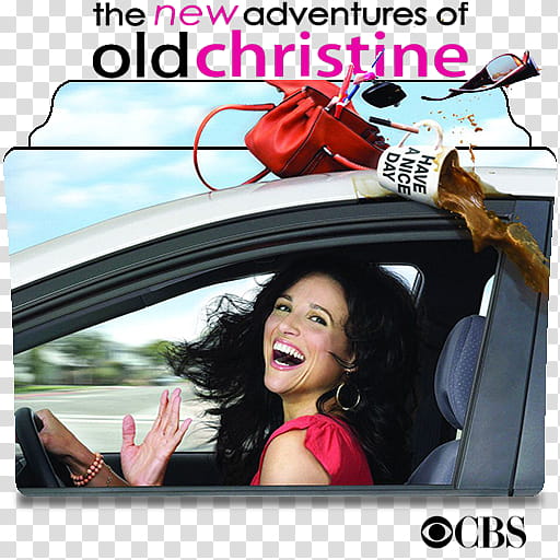 The New Adventures of Old Christine folder icons, The New Adventures of Old Christine ( transparent background PNG clipart