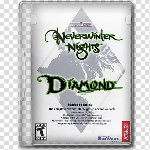 Game Icons , Neverwinter Nights Diamond transparent background PNG clipart