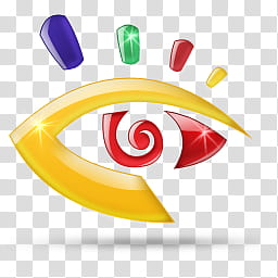 Release Shining Z , multicolored eye logo transparent background PNG clipart