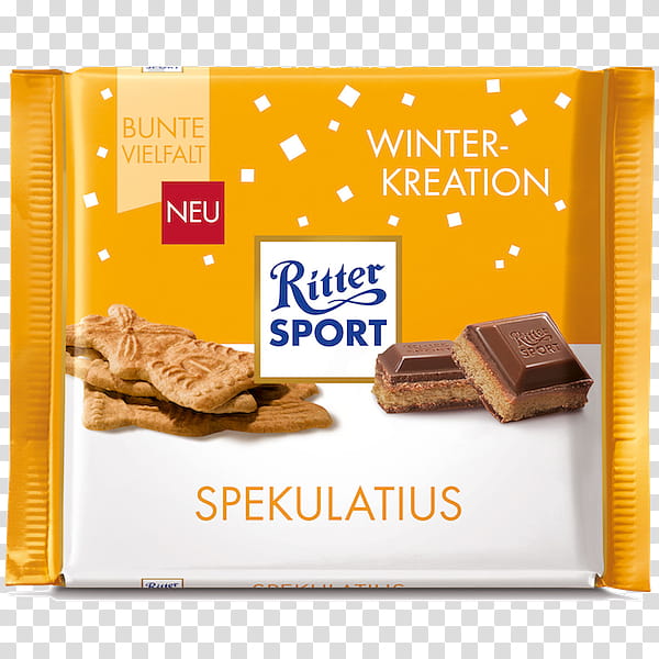 Chocolate, Speculaas, Chocolate Bar, Ritter Sport, Candy, Ritter Sport 100g, Spice, Biscuit transparent background PNG clipart