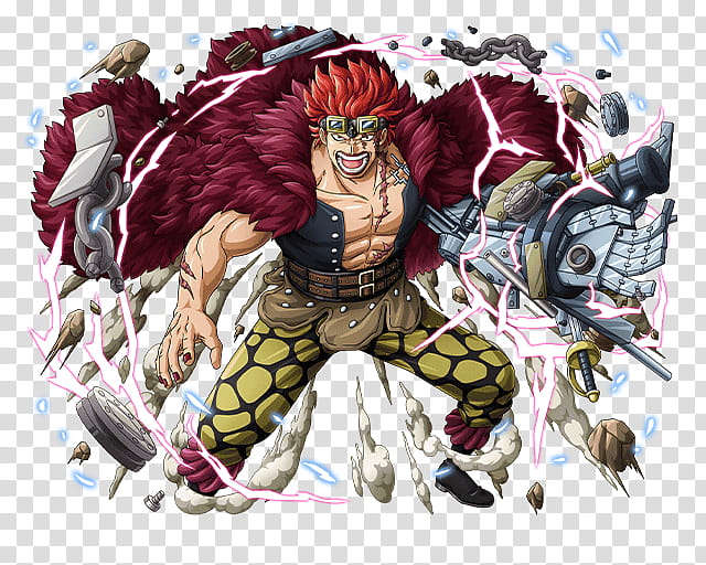 Eustass Kid, One Piece character transparent background PNG clipart