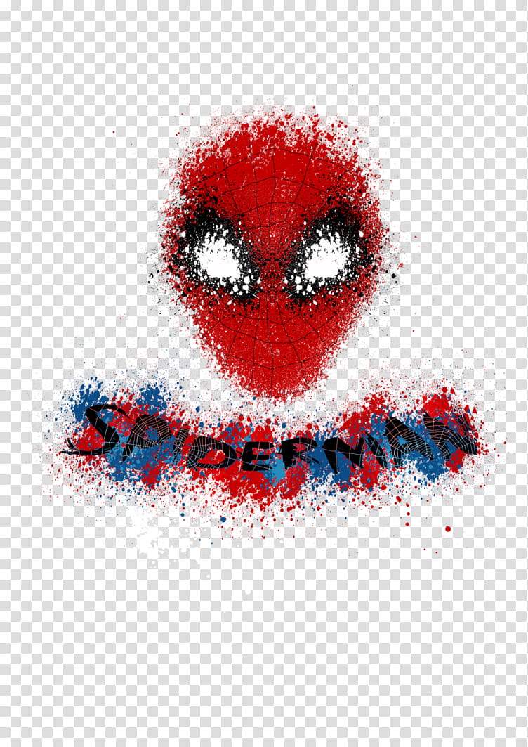 Spiderman graffiti transparent background PNG clipart