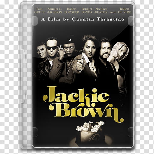 Movie Icon Mega , Jackie Brown, Jackie Brown movie case transparent background PNG clipart