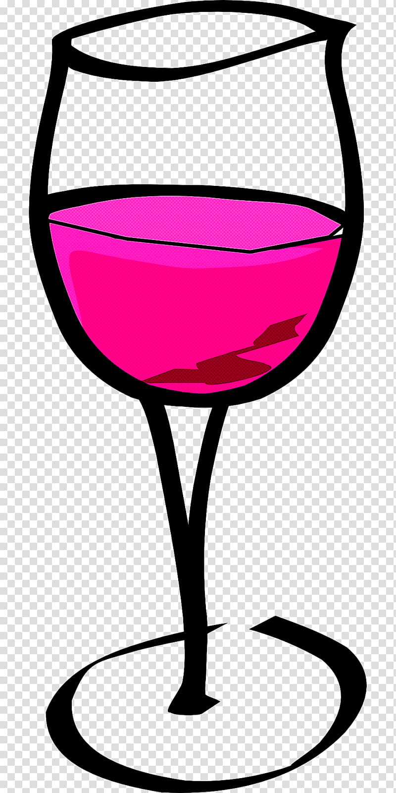 Wine glass, Stemware, Drinkware, Champagne Stemware, Tableware, Pink, Red Wine transparent background PNG clipart