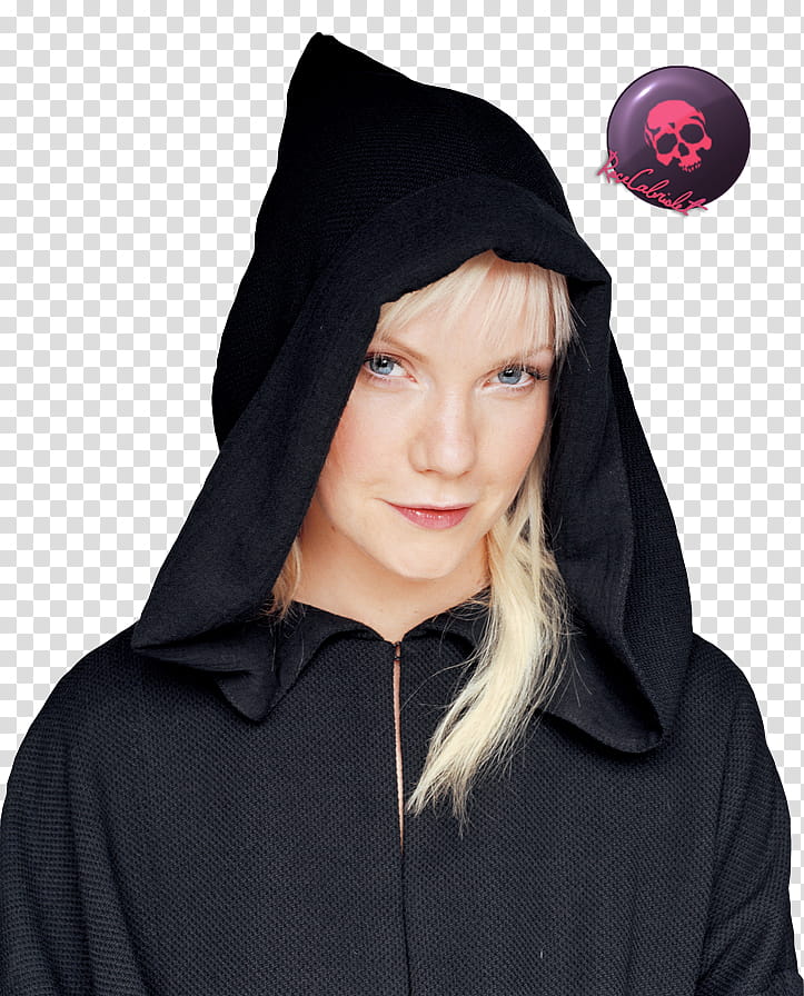 Human Renders, woman wearing black hoodie transparent background PNG clipart