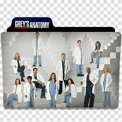 Grey Anatomy TV Folders, Season  icon transparent background PNG clipart