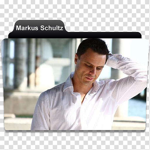 Music Big , Markus Schultz folder icon transparent background PNG clipart