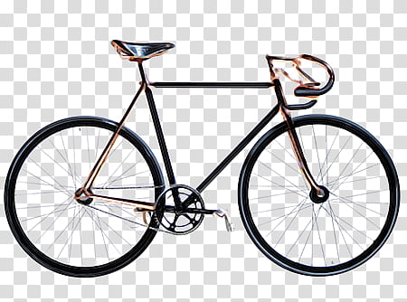 , black road bicycle transparent background PNG clipart