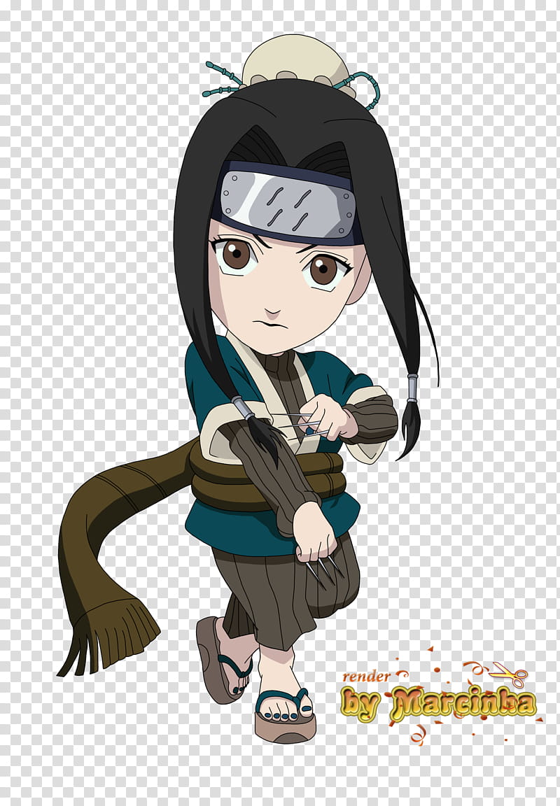 Chibi Haku transparent background PNG clipart