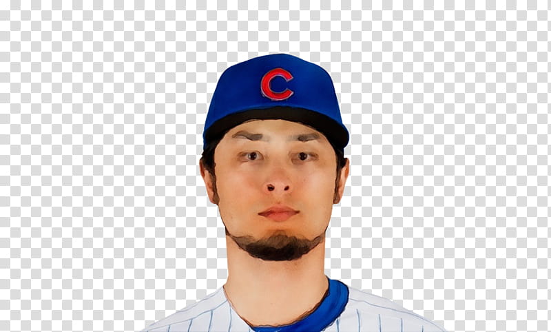 Watercolor, Paint, Wet Ink, Yu Darvish, Chicago Cubs, Texas Rangers, Pitcher, Starting Pitcher transparent background PNG clipart