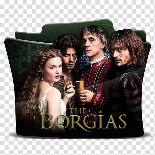 TV Series Folder icons Pack  HD, the borgias transparent background PNG clipart