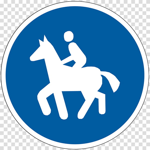 Horse, Traffic Sign, Pedestrian, Advertising, Blue, Logo, Line, Area transparent background PNG clipart