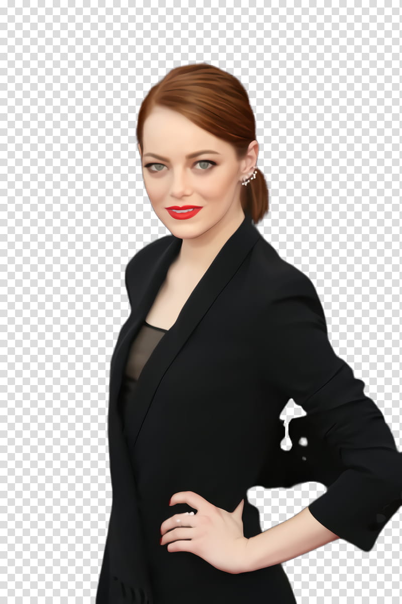 Customer, Emma Stone, Actress, Beauty, Screen Actors Guild Award, Blazer, Service, Professional transparent background PNG clipart