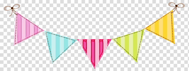 Birthday Party, Bunting, Banner, Flag, Birthday
, Text, Media Limited, Triangle transparent background PNG clipart
